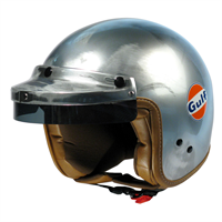 CHROME HELMET SHIELD